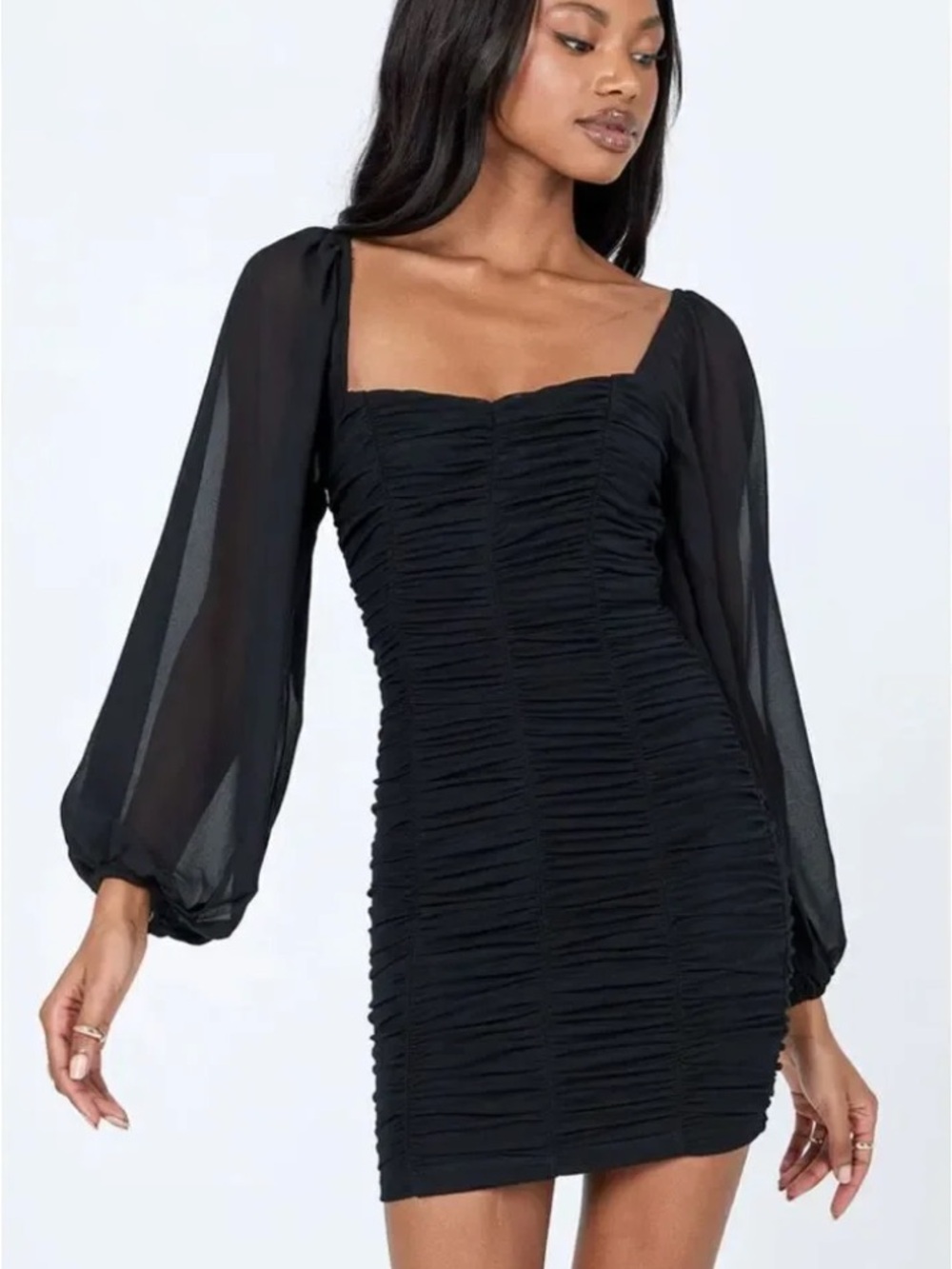 Princess Polly Axel Mini Dress Black